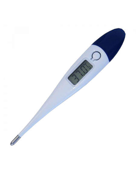 thermomètre médical électronique pointe flexible et grand affichage